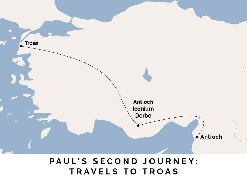 Paul's Second Missionary Journey to Macedonia