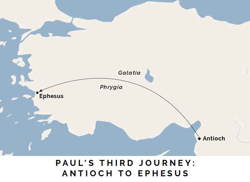 Paul's Third Missionary Journey to Ephesus