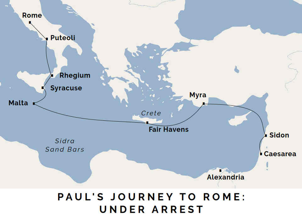 Paul's Journey to Rome