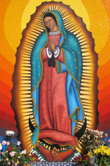Our Lady of Guadalupe inspired by Rev 11