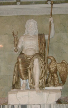Zeus on his Throne
